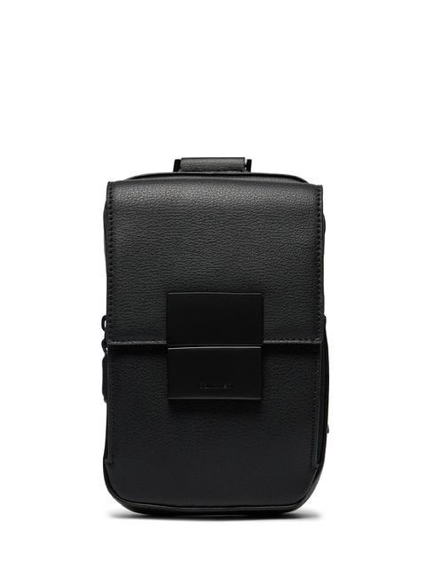 CALVIN KLEIN ICONIC PLAQUE SLING One-Shoulder-Tasche ck schwarz - Umhängetaschen Herren