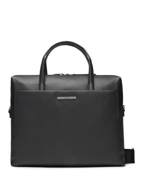 CALVIN KLEIN MODERN METAL 15" Laptop-Aktentasche ckschwarz - Arbeitstaschen