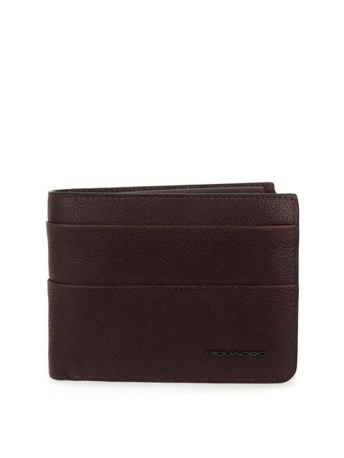 PIQUADRO PAAVO Lederbrieftasche mit Münzfach MORO - Brieftaschen Herren