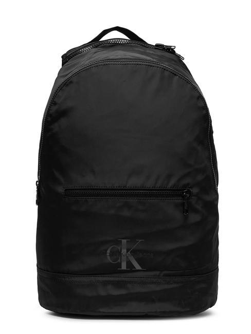 CALVIN KLEIN CK JEANS REVERSIBLE Doppelseitiger Rucksack Schwarz/Silbermetallic - Rucksäcke für Schule &amp; Freizeit