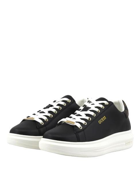 GUESS VIBO Turnschuhe SCHWARZ BRAUN - Damenschuhe