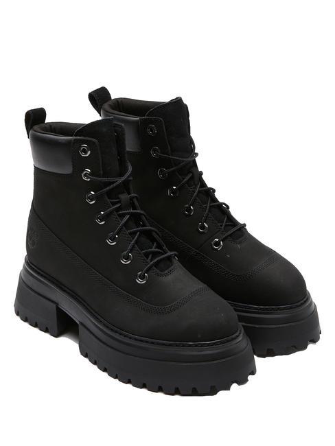TIMBERLAND SKY 6 INCH Hohe Stiefeletten aus Leder SCHWARZ - Damenschuhe