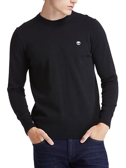 TIMBERLAND WILLIAMS RIVER Pullover mit Rundhalsausschnitt SCHWARZ - Sweatshirts Herren