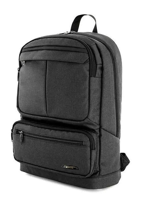 R RONCATO DESK 15-Zoll-Laptop-Rucksack Schwarz - PC-Rucksäcke