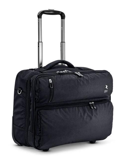 R RONCATO ECO-MOOD 2-Rad-Pilotenwagen, 17-Zoll-Laptophalter Schwarz - Pilotentrolley
