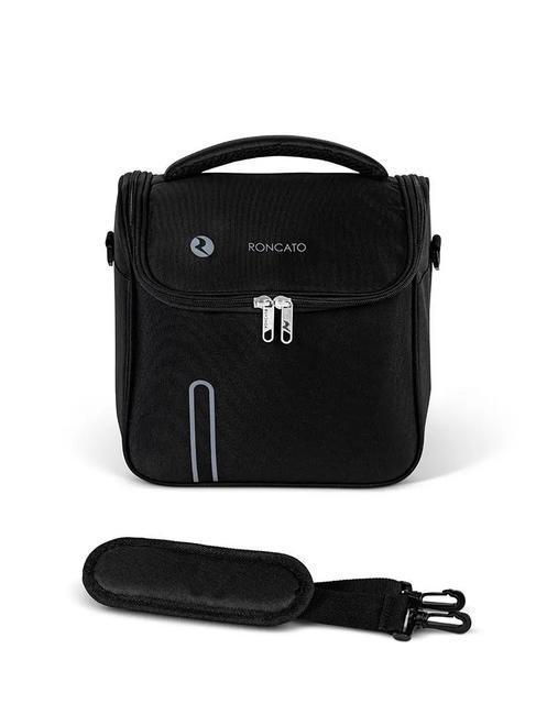 R RONCATO ONE WAY Kosmetikkoffer mit Schultergurt Schwarz - Beauty-Case