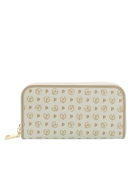 POLLINI Geldbörse HERITAGE BRONZE Doppelreißverschluss EIS - Brieftaschen Damen