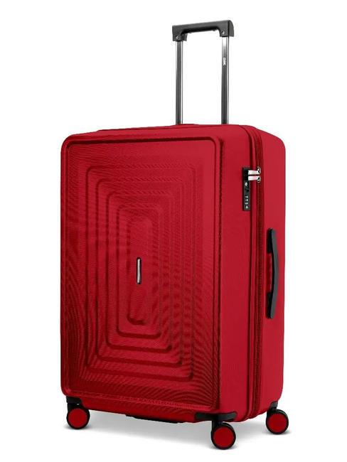 CIAK RONCATO RITMO Großer erweiterbarer Trolley rot - Harte Trolleys