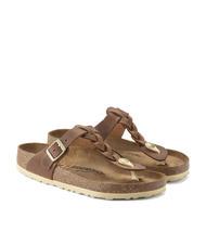 BIRKENSTOCK GIZEH Flip-Flops aus Leder - Schuhe Unisex