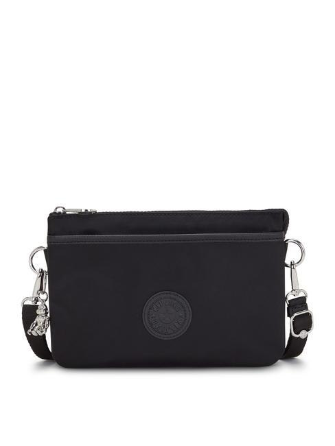 KIPLING RIRI Clutch mit Schulterriemen Paka schwarz c - Damentaschen