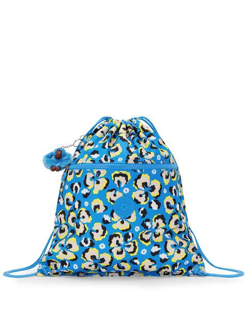 KIPLING SUPERTABOO Rucksacktasche Leopardenmuster - Rucksäcke für Schule &amp; Freizeit