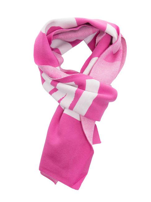 JOHN RICHMOND ZAMIG Maxi-Schal mit Logo Fuchsie - Schals