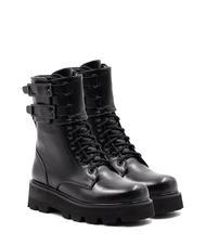 ROCCOBAROCCO BUCKLE Amphibien-Stiefeletten mit Schnallen Schwarz - Damenschuhe - 1