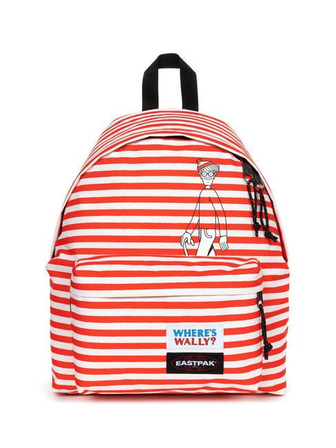 EASTPAK PADDED PAKR Rucksack Wally-Seidenstreifen - Rucksäcke für Schule &amp; Freizeit