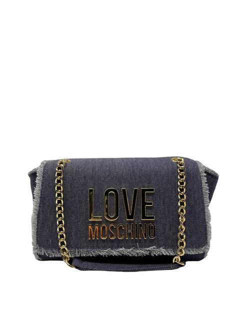 LOVE MOSCHINO DENIM Schultertasche Himmelblau - Damentaschen