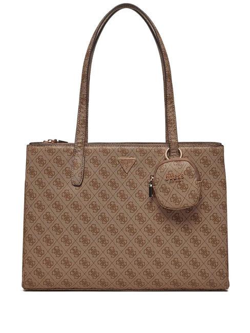 GUESS POWER Schultertasche MILCH-LOGO - Damentaschen