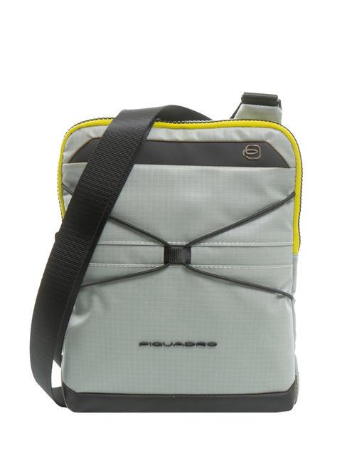 PIQUADRO OTELLO Große iPad-Tasche GRAU - Umhängetaschen Herren