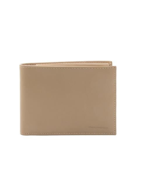 PIQUADRO MODUS Münzgeldbörse aus Leder mit Klappe LEDER - Brieftaschen Herren