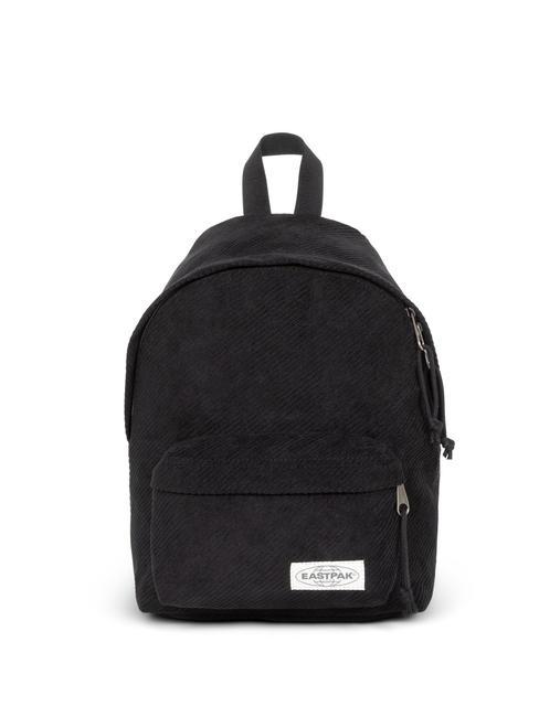 EASTPAK ORBIT Kleiner Rucksack Schnüre schwarz abgewinkelt - Rucksäcke für Schule &amp; Freizeit