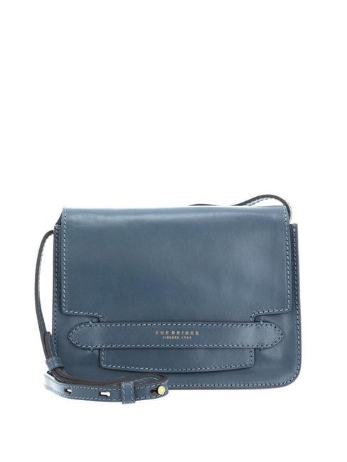 THE BRIDGE LUCREZIA Mini-Schultertasche Himmel mit Gold - Damentaschen