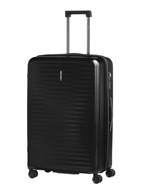 CIAK RONCATO REFLEX Erweiterbarer mittelgroßer Trolley Schwarz - Harte Trolleys