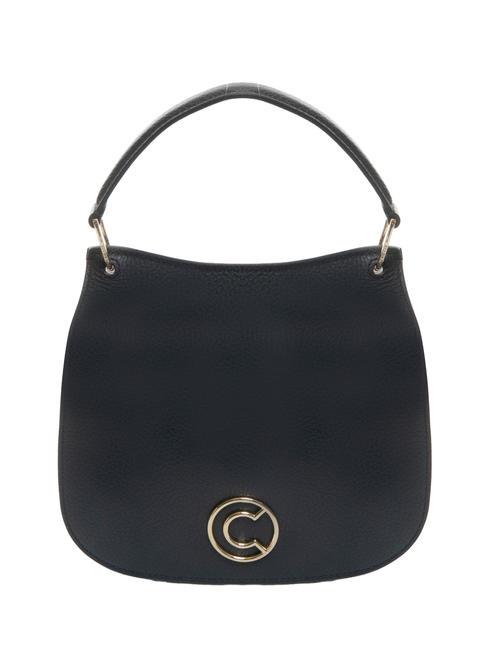 COCCINELLE LEILANI Lederhandtasche mit Schultergurt Navy blau - Damentaschen