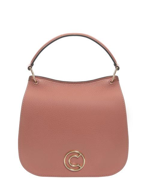 COCCINELLE LEILANI Lederhandtasche mit Schultergurt Kamelie - Damentaschen