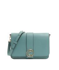 COCCINELLE TULIP Umh&auml;ngetasche aus geh&auml;mmertem Leder - Damentaschen