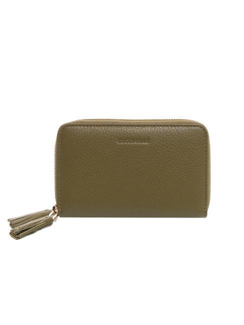 COCCINELLE TASSEL Geldbörse mit umlaufendem Reißverschluss Loden - Brieftaschen Damen