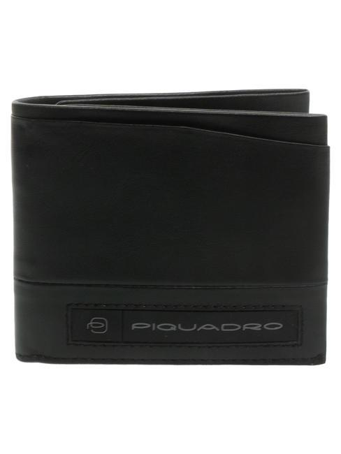 PIQUADRO FEBO Kartenhalter Schwarz - Brieftaschen Herren