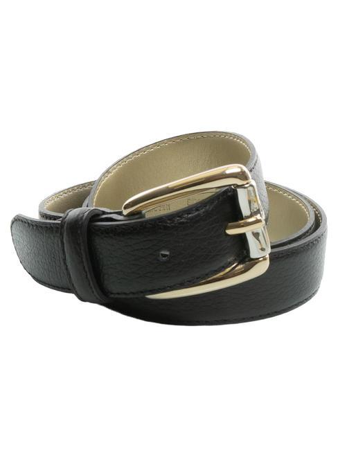 TOSCA BLU BELT Ledergürtel Schwarz - Gürtel