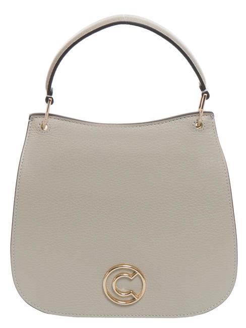 COCCINELLE LEILANI Lederhandtasche mit Schultergurt Maulbeere - Damentaschen