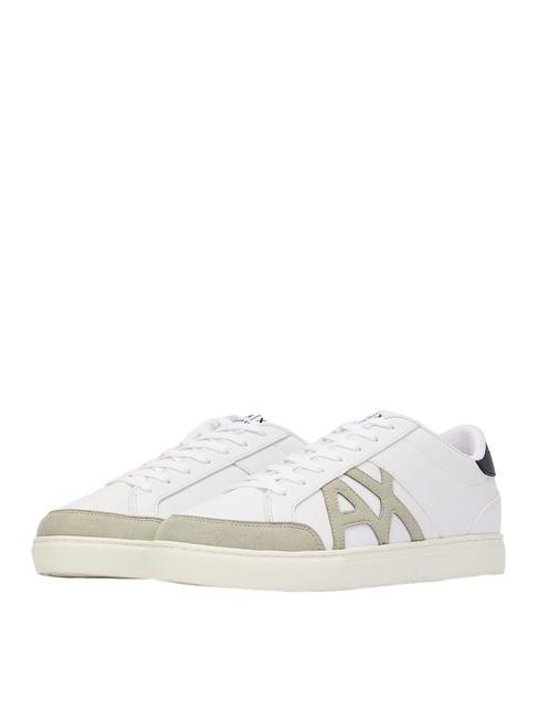 ARMANI EXCHANGE A|X Turnschuhe op.weiß+marine - Herrenschuhe