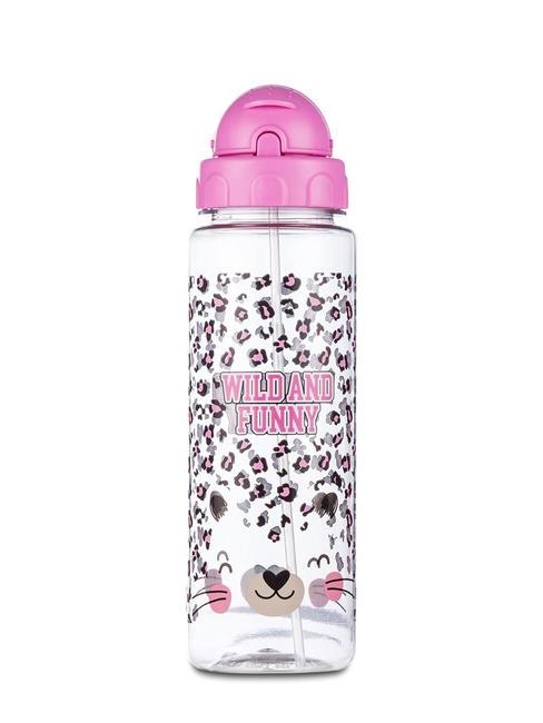 TRI-COASTAL WILD Trinkflasche mit Strohhalmverschluss 500 ml violettrosa - Thermosflaschen