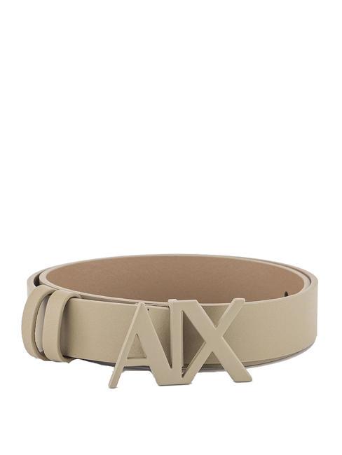 ARMANI EXCHANGE CINTURA in Pelle Schnalle mit Logo Praktikum - Gürtel