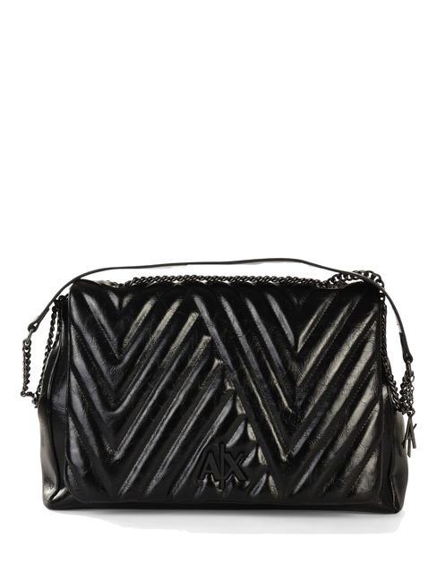 ARMANI EXCHANGE QUILTED Schulter-/Umhängetasche Schwarz - Damentaschen