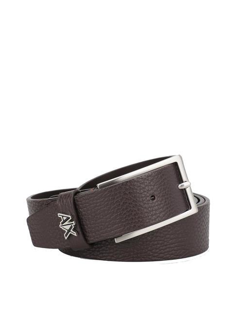 ARMANI EXCHANGE A|X Ledergürtel T. dunkel - Gürtel