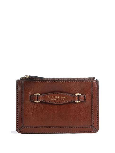 THE BRIDGE BETTINA  Geldbörse aus Leder BRAUN - Brieftaschen Damen