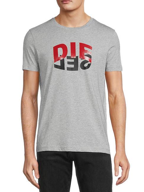 DIESEL T-DIEGOS Baumwoll t-shirt grau - Herren-T-Shirts