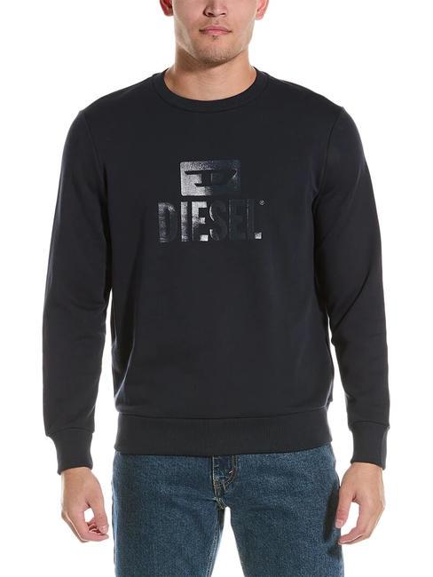 DIESEL S-GIR Baumwoll-Sweatshirt Finsternis - Sweatshirts Herren