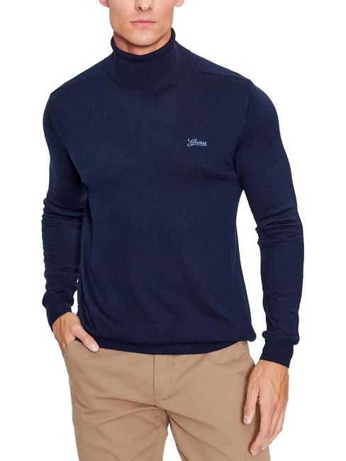 GUESS AARON Rollkragenpulli smartblue - Herrenpullover
