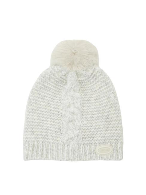 GUESS KNIT Mütze mit Bommel NICHT-GERADE WEISS - Mützen/Hüte