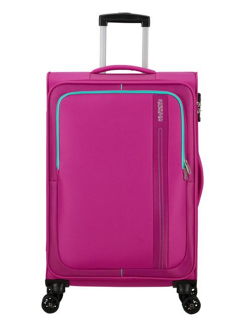 AMERICAN TOURISTER SEA SEEKER Mittelgroßer Trolley tief / fuchs - Halbharte Trolleys