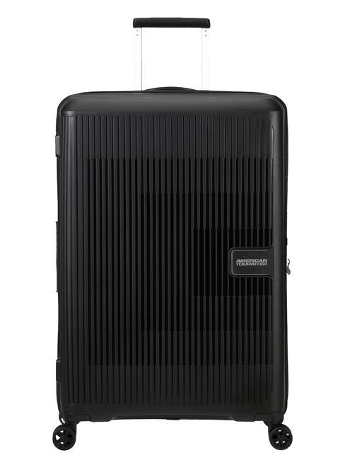 AMERICAN TOURISTER AEROSTEP Großer erweiterbarer Trolley SCHWARZ - Harte Trolleys