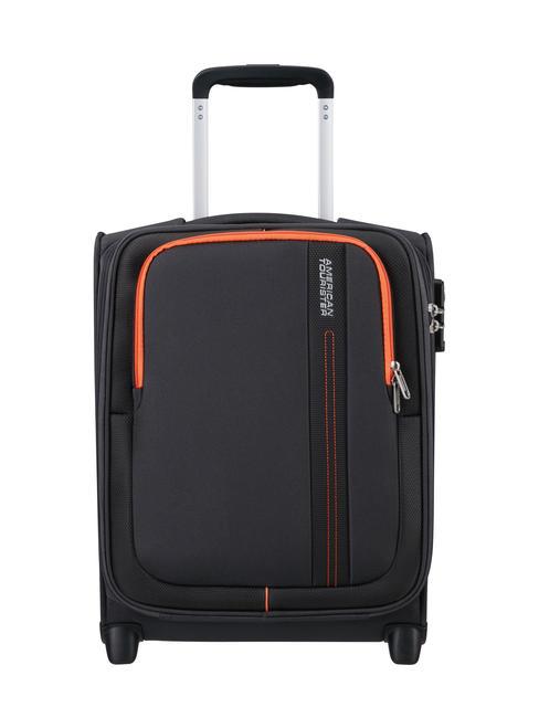AMERICAN TOURISTER SEA SEEKER Untersitz-Handgepäckwagen anthrazit - Halbharte Trolleys