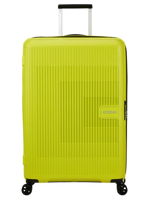AMERICAN TOURISTER AEROSTEP Großer erweiterbarer Trolley helle Limette - Harte Trolleys