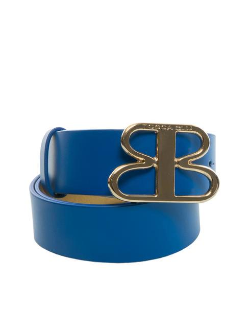 TOSCA BLU LOGO Ledergürtel Elektrisches Blau - Gürtel