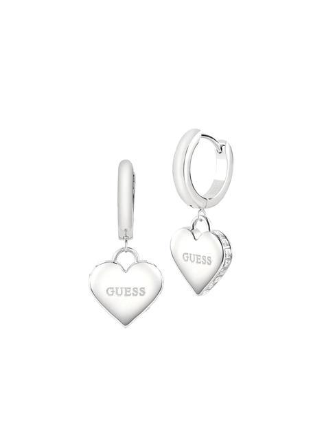 GUESS FALLING IN LOVE Herzohrringe SILBER - Ohrringe