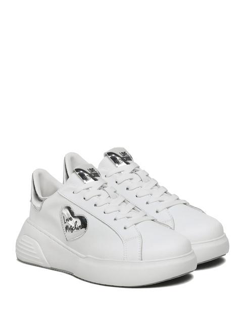LOVE MOSCHINO D. STAR 50 Turnschuhe weiß/lamarg - Damenschuhe