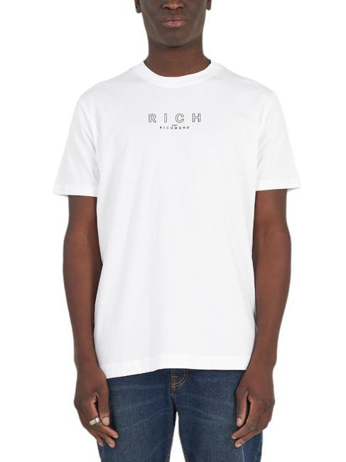 JOHN RICHMOND AILKIR Baumwoll t-shirt Whitea - Herren-T-Shirts